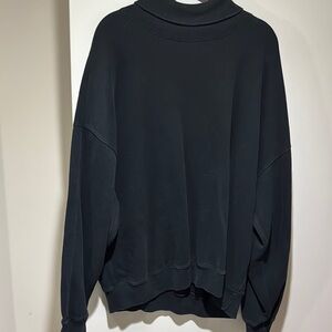 Abercrombie & Fitch Black Turtleneck Sweater